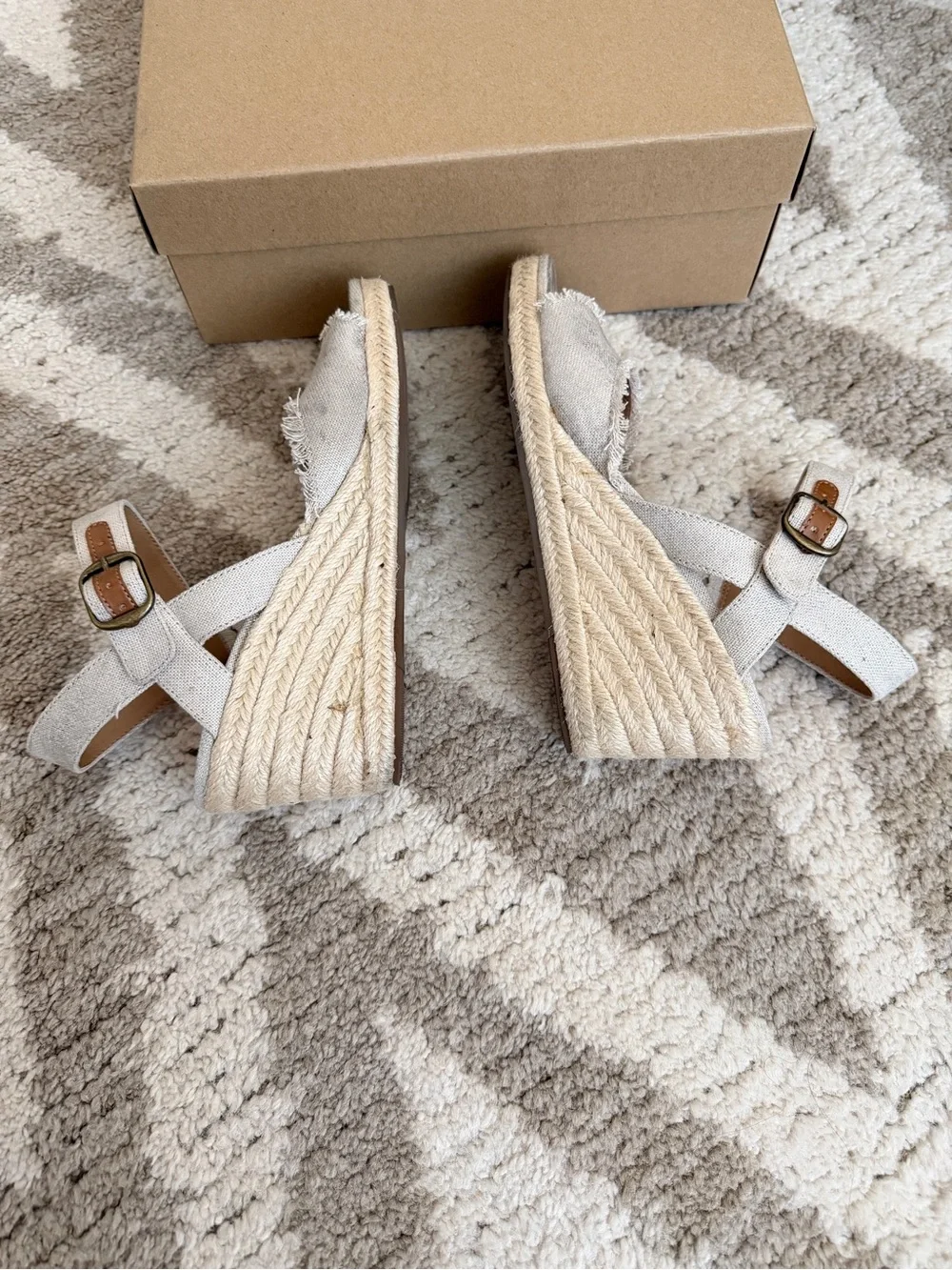 Lucky Brand espadrille wedge